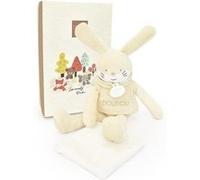 Doudou lapin beige avec mouchoir - sweety - 25 cm Multicolore G