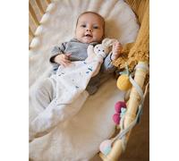 Kaloo - Doudou lapin carré douceur blanc délicat