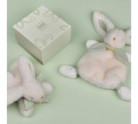 Doudou Lapin Bonbon sauge (25 cm)