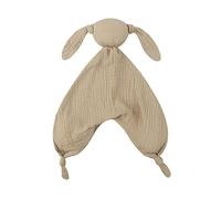Doudou Lapin Double Couche en Mousseline de Coton, Couverture de Sécurité Plate, Jouet Mignon pour Bébé, Cadeau de Naissance, Pour Garçon et Fille de 0 à 1+ Ans