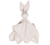 Doudou lapin en gaze de coton jeanne beige TU