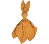 Doudou lapin gaze jeanne camel 50 x 50