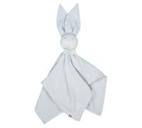 Doudou lapin gaze jeanne gris 50 x 50