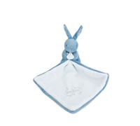 Doudou Lapin Mouchoir 10 Cm Bleu - Doudou Et Compagnie