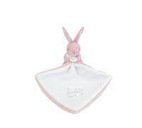 Doudou Lapin Mouchoir 10 Cm Rose - Doudou Et Compagnie