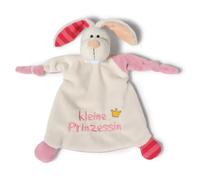 NICI Doudou Lapin « Petite Princesse » 25 x 25 cm – Pour bébé dès 0 mois – Fille – 40042