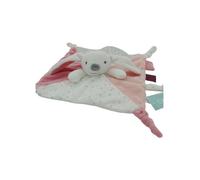 Doudou lapin plat attache tétine - Obaibi