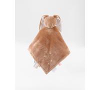Doudou lapin réversible moka ecru TU