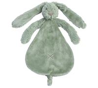 Doudou lapin richie vert 25 cm