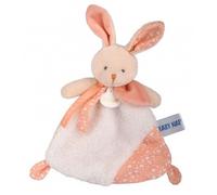 Baby NAT' - Doudou Plat Bébé Tout Doux Lapin Lumibrille - Collection Je Brille dans la Nuit - Idée Cadeau Naissance - Doudou Bébé Doux Facile à Attraper et à Câliner - Lavable Machine à 30° - BN6165