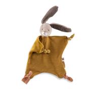 Doudou lapin ocre 30 cm trois petits lapins