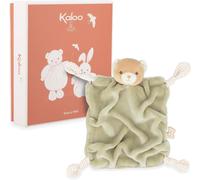 Doudou Lapin Vert 24Cm-Doudou Plat Bébé Ultra-Doux-Fourrure De Flanelle Extra Douce-N?uds Avec Fonction Attache-Tétine-Compagnon Câlin Et Educatif Dès La Naissance-K214006