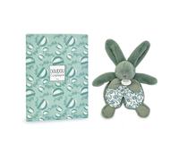 Doudou lapin vert sauge 18 cm Doudou et compagnie