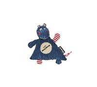 Déglingos Doudou pour bébé/enfant Hippipos l'Hippo Baby Tissu ultra doux Cadeau naissance Bleu