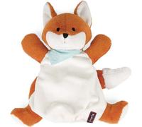 Kaloo Peluche marionnette Les Amis Paprika Renard Marron/Blanc 0-24 mois