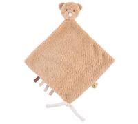 Maxi Doudou ours bouclette Caramel
