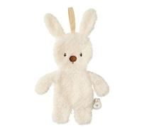 Nattou Doudou lapin avec porte-tétine, 100% polyester, ourson, écru