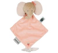 Nattou Mini-Doudou en Polyester, Éléphant, pour Nouveau-nés et prématurés, Env. 19 cm, Flo, Oli & Ernest, Oli Pink