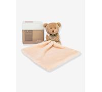 Doudou mouchoir - 10 cm - Boite fleur - DOUDOU ET COMPAGNIE ours marron TU