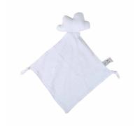 Doudou Mouchoir Bébé "Nuage" 46cm Blanc