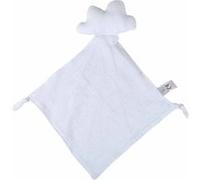 Doudou mouchoir Nuage en gaze de coton - Blanc - l 30 x L 46 cm Blanc
