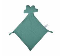 Doudou Mouchoir Bébé "Nuage" 46cm Vert Foncé
