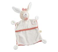 Sauthon Doudou mouchoir Petit soleil rose Coton bio TU