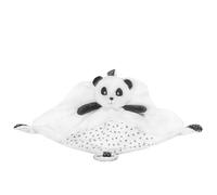 Doudou mouchoir en velours blanc