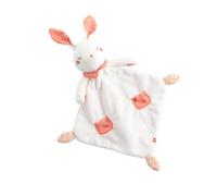 Doudou mouchoir en velours - esmee blanc TU