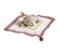 Doudou mouchoir ours en velours - timouki beige TU