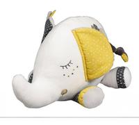 Peluche éléphant Babyfan BLANC Sauthon