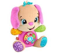 Doudou musical chien Fisher-Price Sis Éveil Progressif 80 chansons lumières Multicolore G