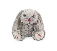 doudou musical Leo lapin gris