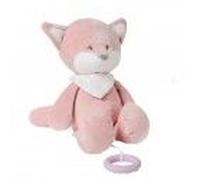 Doudou Nattou Le Renard Pomme Rose Musical 30cm