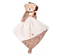 Doudou Ours avec mouchoir Marron Phosphorescent