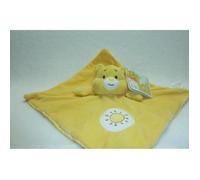 DOUDOU OURS PLAT CARE BEARS BABY JAUNE NEUF SAMBRO
