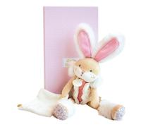 Doudou Pantin Lapin De Sucre Rose - Doudou Et Compagnie