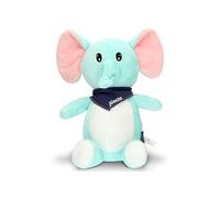 Doudou peluche avec sons apaisants et veilleuse BC350 Bleu