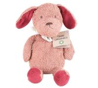 Doudou Peluche Coton Bio Chien 25 cm Tikiri® certifié GOTS - Jouet B
