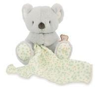 Kaloo Doudou Koala K206001 avec lange en mousseline Ultra doux – 12 cm Vert