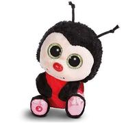 Doudou-Peluche - NICI - GLUBSCHIS Coccinelle Lily - 15cm - Grands Yeux Scintillants - Mixte