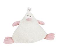 Doudou Peluche Poulette Rose naturel 30 cm Efie® Coton Bio Vegan