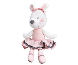 Doudou Petite Souris Danseuse Étoile En Velours - Lilibelle Rose TU