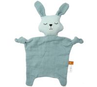 Doudou Plat à Nœuds Coton Bio Bunny aPunt Barcelona® 30cm - Doudou bé