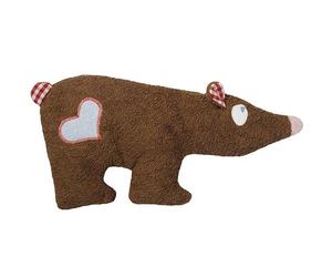 Doudou Plat Coton Bio Ours Brun 39 cm Efie® - Doudou Bio Naturel Efie