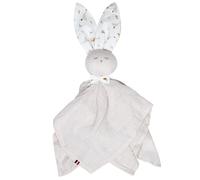 Doudou plat lapin sidonia sidonia, beige, écru, blanc TU