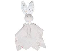 Doudou plat lapin sidonia sidonia, beige, écru, blanc TU