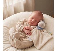 NOUKIE’S - Doudou - Poney Lino Ecru - Matière Veloudoux® - Double Peluche Sommeil - Idéal pour apaiser et accompagner bébé