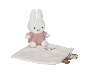 Doudou plat miffy - fluffy rose TU