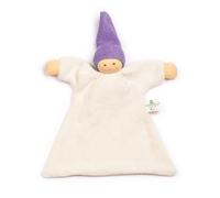 Doudou Plat Nanchen® Natur Poupée Waldorf Coton Bio Eponge (Kba) E